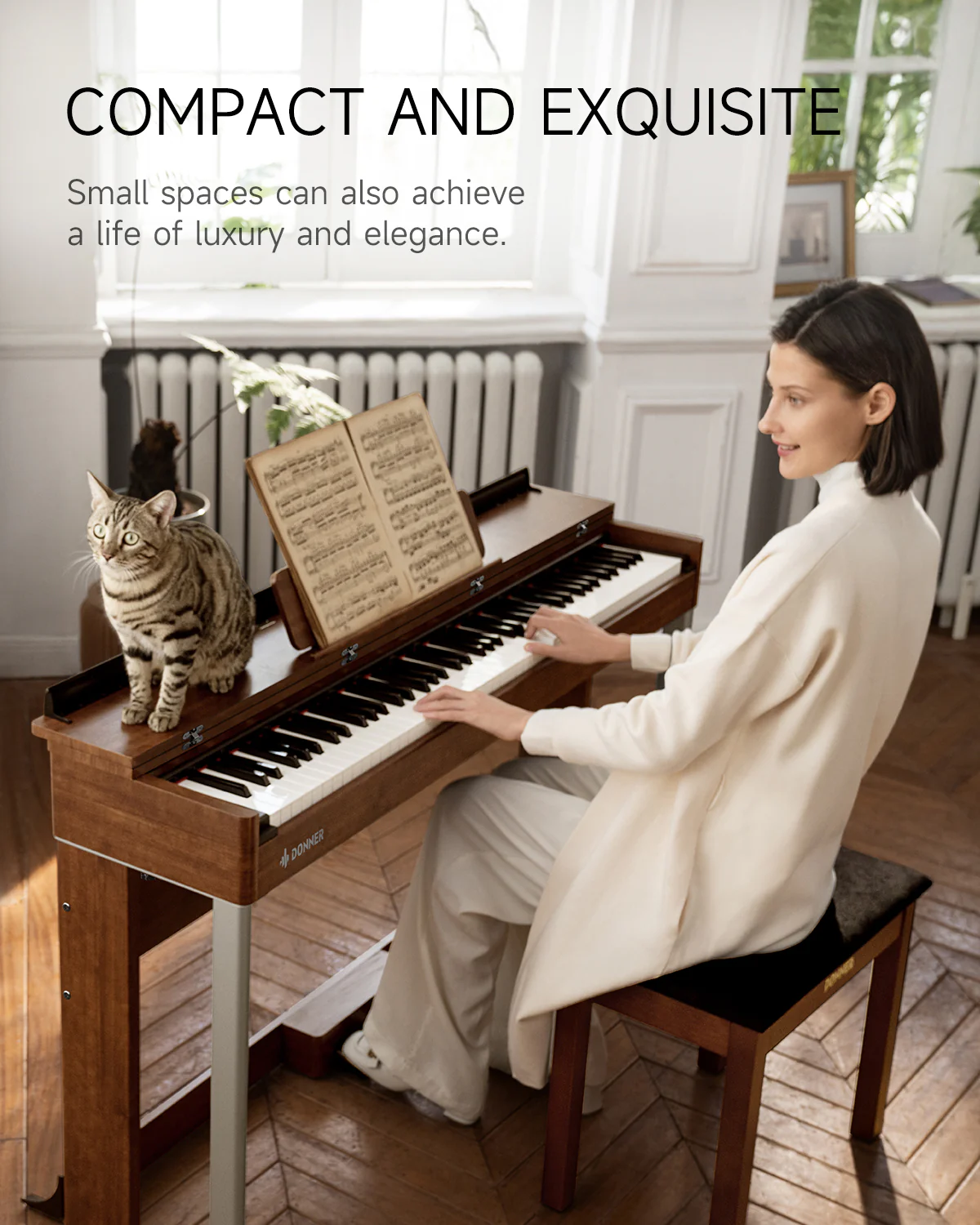 Donner DDP-200 Graded Hammer Action Digital Piano - Image 28