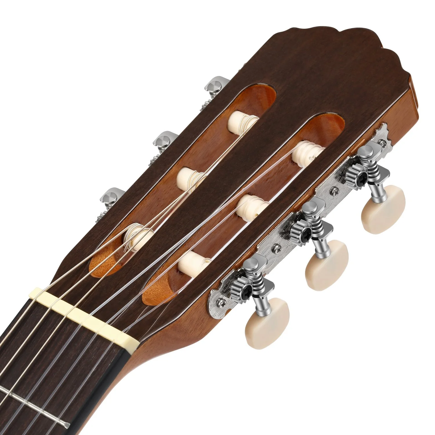 Donner DCG-1 39 Inch Classical Right Handed Guitar Spruce Mahogany Body Full Size Beginner Acoustic Classical Guitar Package - Image 3