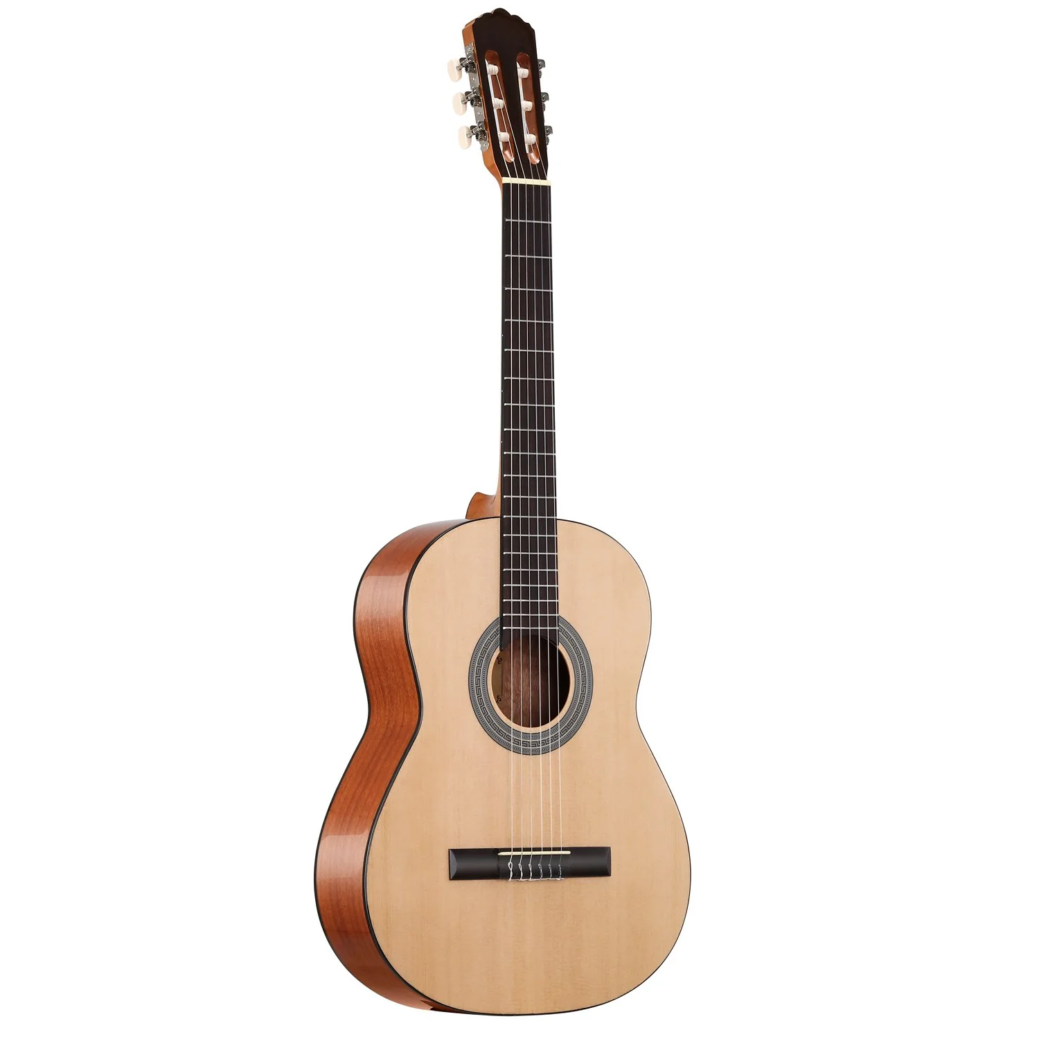 Donner DCG-1 39 Inch Classical Right Handed Guitar Spruce Mahogany Body Full Size Beginner Acoustic Classical Guitar Package - Image 6