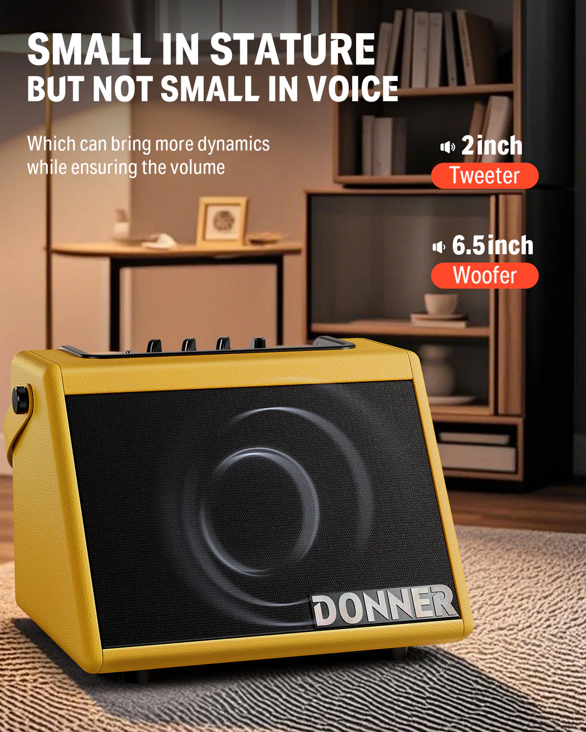 Donner DDA-20 Electric Drum Amplifier - Image 10