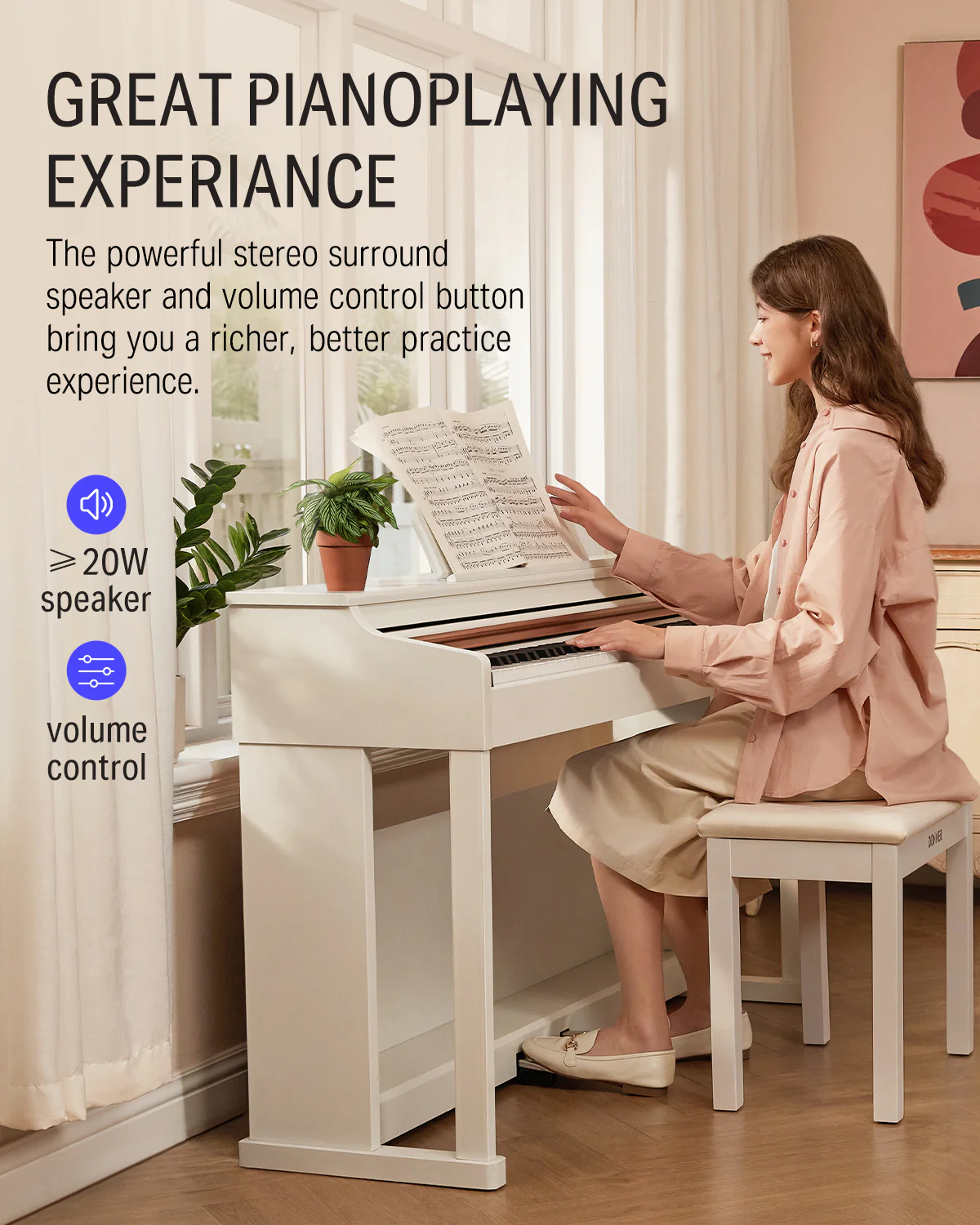 Donner DDP-100 Weighted Digital Piano - Image 13