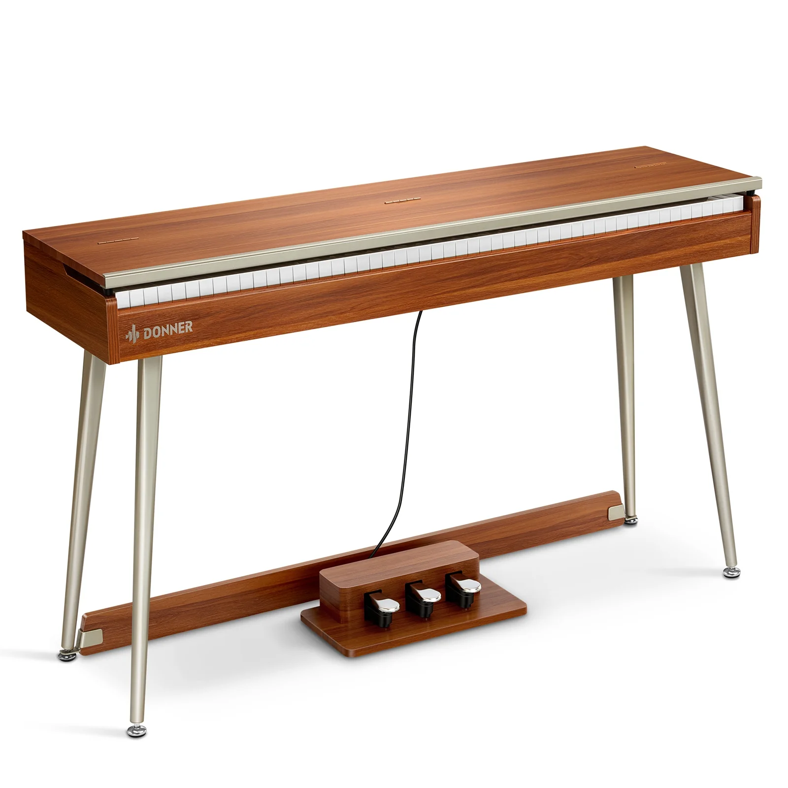Donner DDP-80 PLUS Digital Piano with Semi-open Cover - Image 8