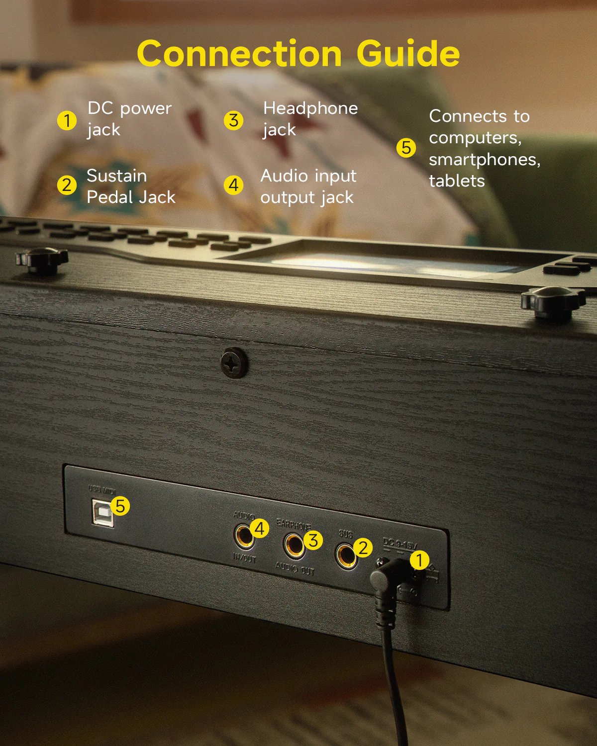 Donner DDP-95 Weighted Digital Piano - Image 24