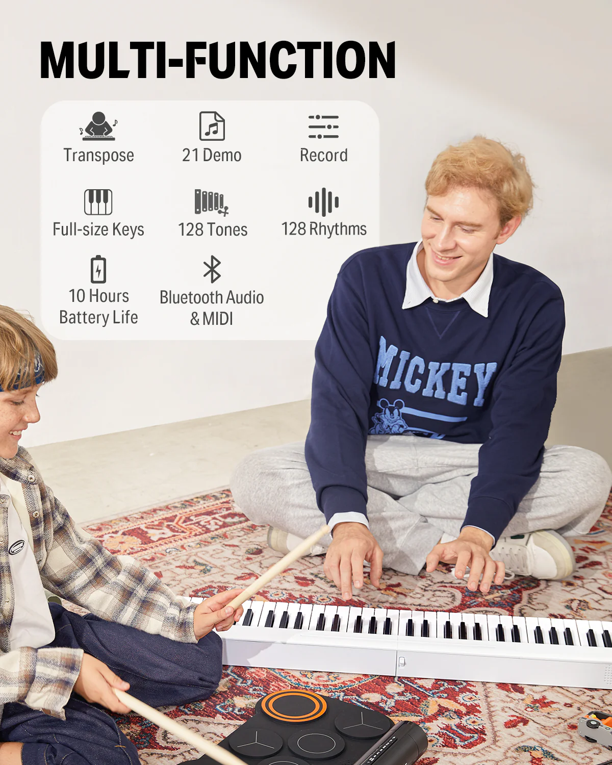Donner DP-06 61Keys Digital Keyboard - Image 6