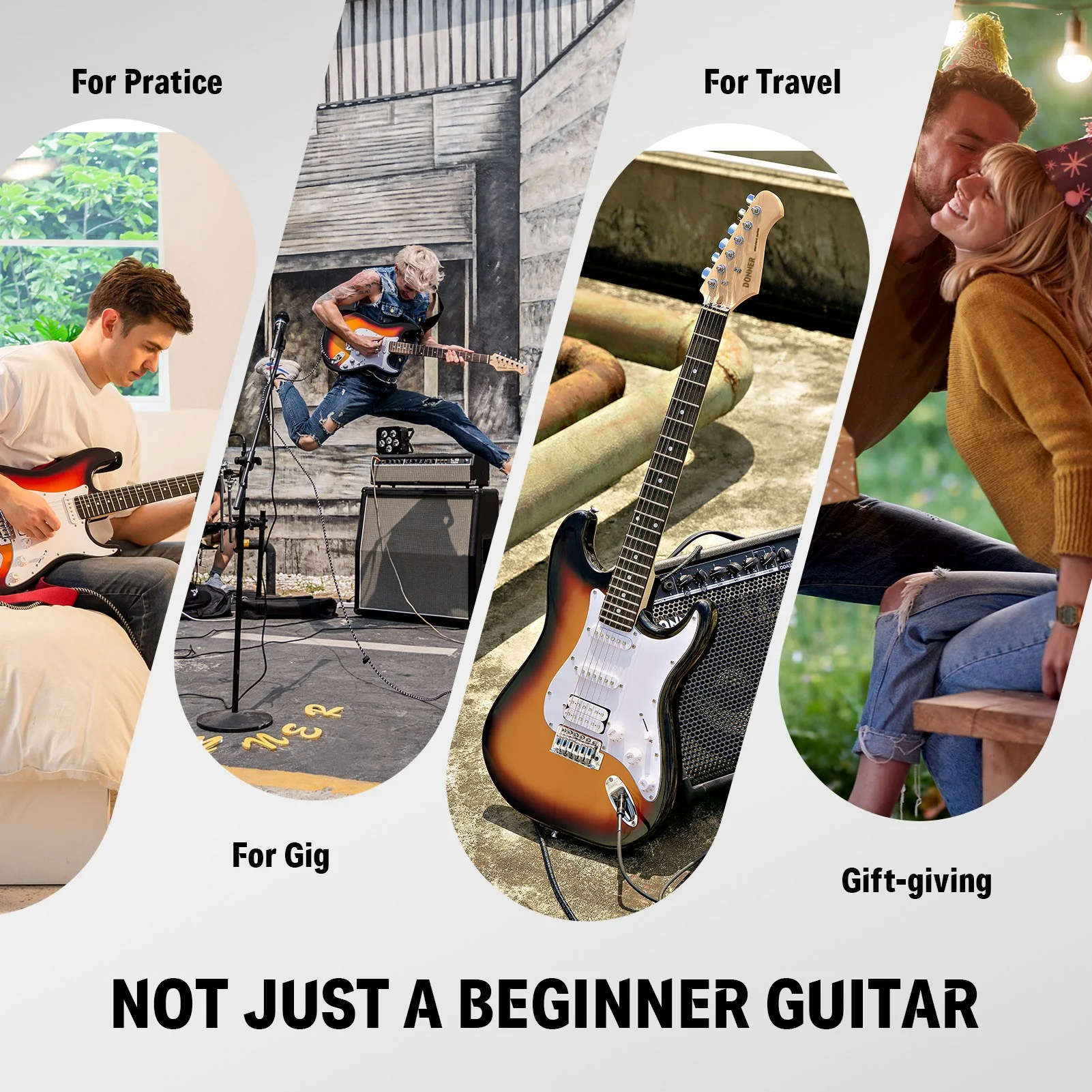 Donner DST-100 HSS Electric Guitar Kit - Image 10
