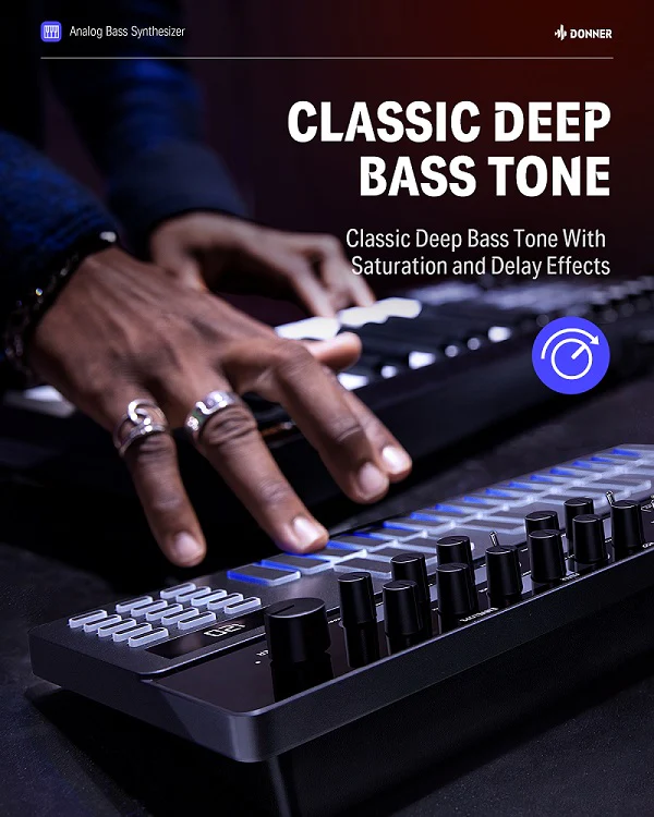 Donner Essential B1 Analog Bass Synthesizer - Image 8