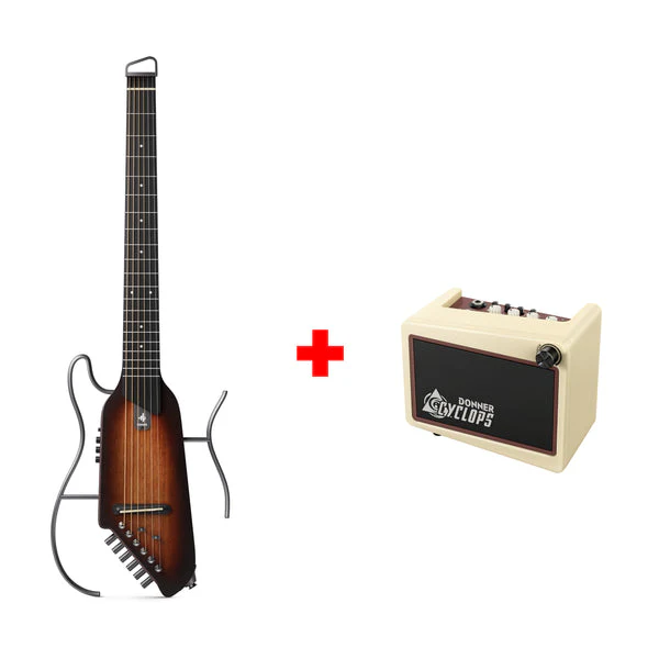 Donner HUSH™ I Acoustic-Electric Travel Guitar - Image 28