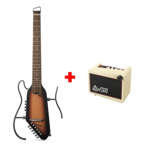 Donner HUSH™ I PRO Acoustic-Electric Travel Guitar - Image 8